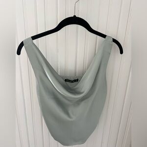 Abercrombie & Fitch Light green scoop next cami